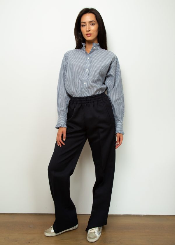 GG Golden gabardine jogging pant in dark blue For Discount