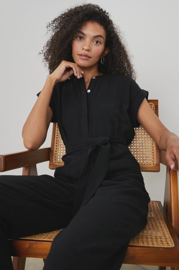 RAILS Raisa Jumpsuit in Black Online Sale