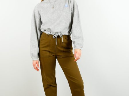 MM Ottobre Trousers in Moss Green Hot on Sale