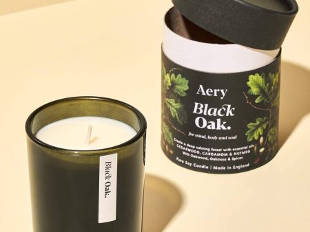 AERY Black Oak Candle Online Sale