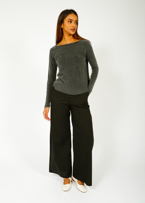 SUNCOO Johan Trousers in Black Hot on Sale