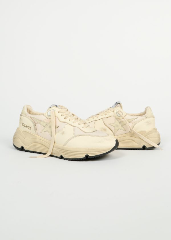 GG Running Sole in Beige, Pink Supply