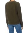 360 Ivy V-neck Knit in Olive For Sale