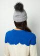 BOBBL Pom Hat in Grey Online Hot Sale