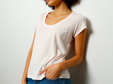 V Katie SS Tee in Rosetta Online Hot Sale