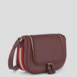 AH Vere Small Soft Satchel in Red on Sale