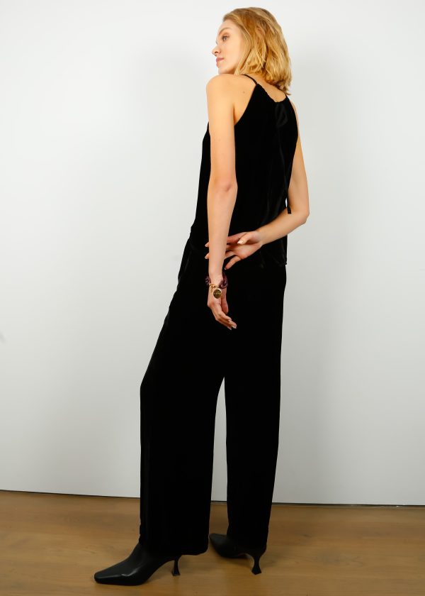 V Frida Trousers in Black Hot on Sale