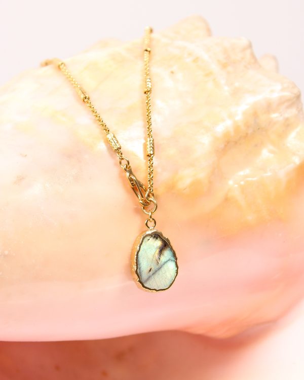 HANKA Golden Wrap Around in Labradorite For Discount