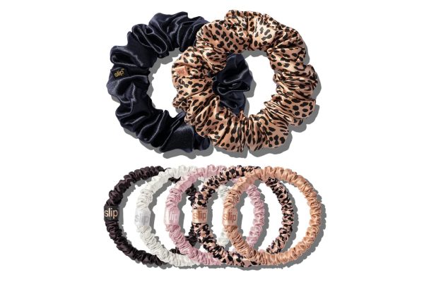 SLIP Set of 7 Assorted Scrunchies in Pixie Online Sale