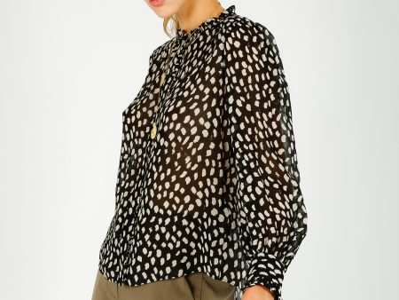 Ba&sh Bingo Top in Black Online Sale