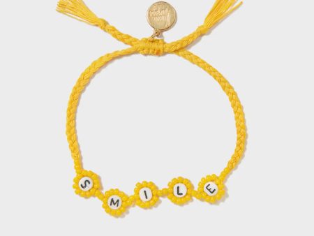 VA Daisy Dreams Smile Bracelet in Yellow Discount