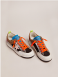 GG Yeah Nylon and Leopard Suede Trainers in Multi Online Hot Sale