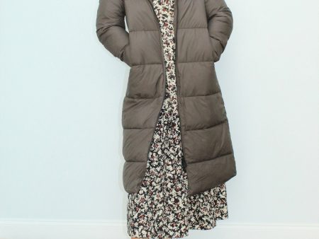 Ecoalf Lenox Long Jacket in Dark Bronze Online Hot Sale