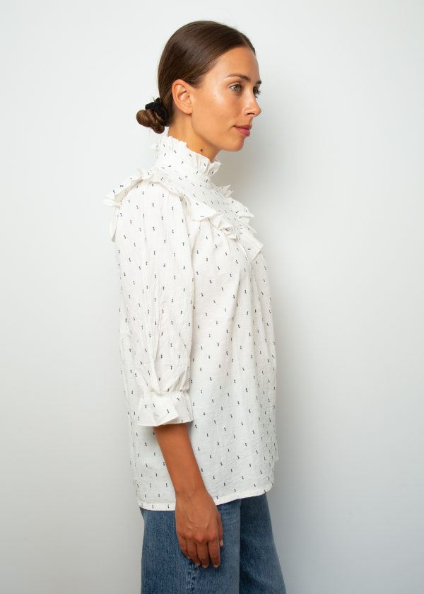 BR Dalva Blouse in Cream Fashion