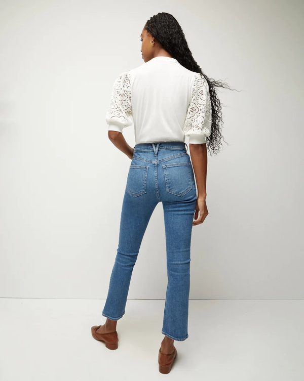 VB Coralee Top in White Lace Hot on Sale