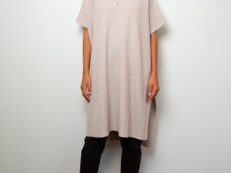 360 Wyatt Poncho in Sheepskin Hot on Sale