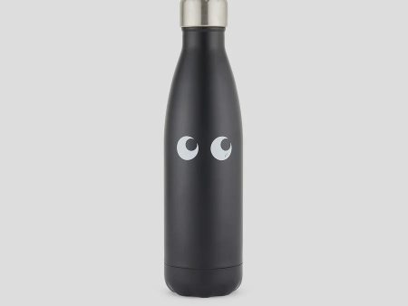 AH Water Bottle Eyes in Black For Sale