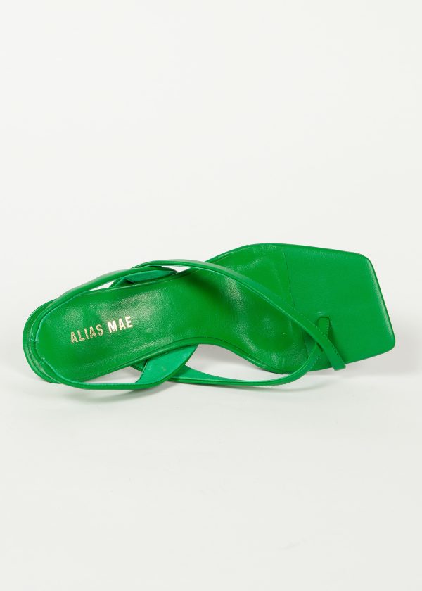 AM Basil Heel in Green Online Hot Sale