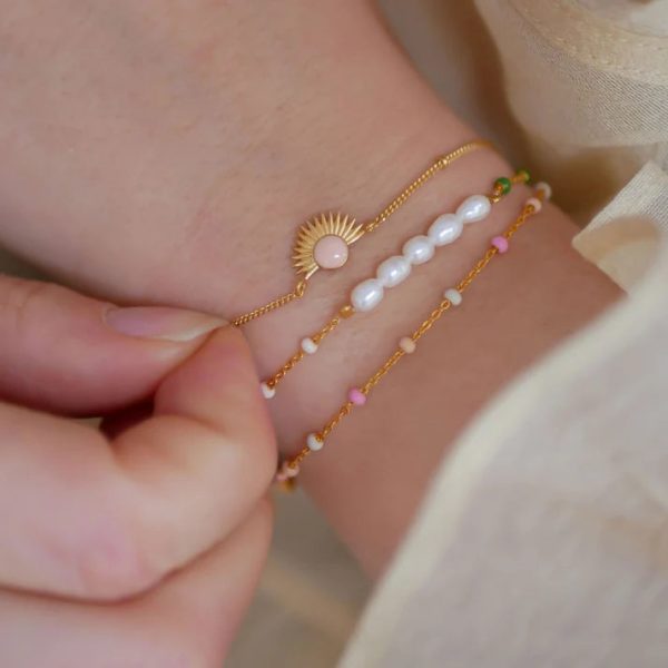 ENAMEL Lola Bracelet in Confident, Pearl Online Hot Sale