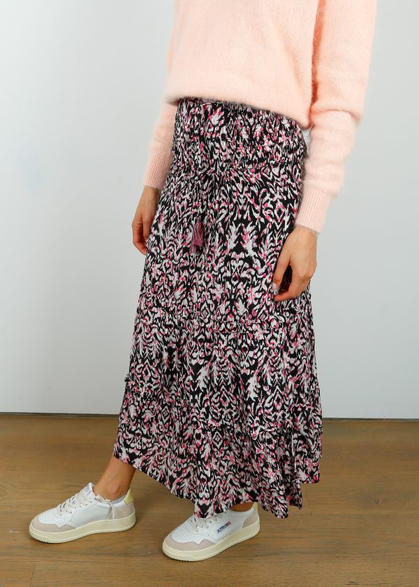 MOLIIN Flora Skirt in Pink Cosmos Fashion