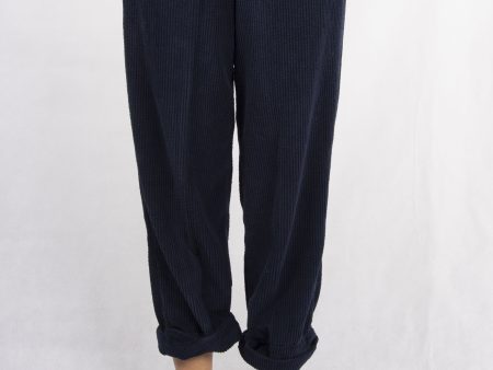 AV Padow Trousers in Navy Online Hot Sale