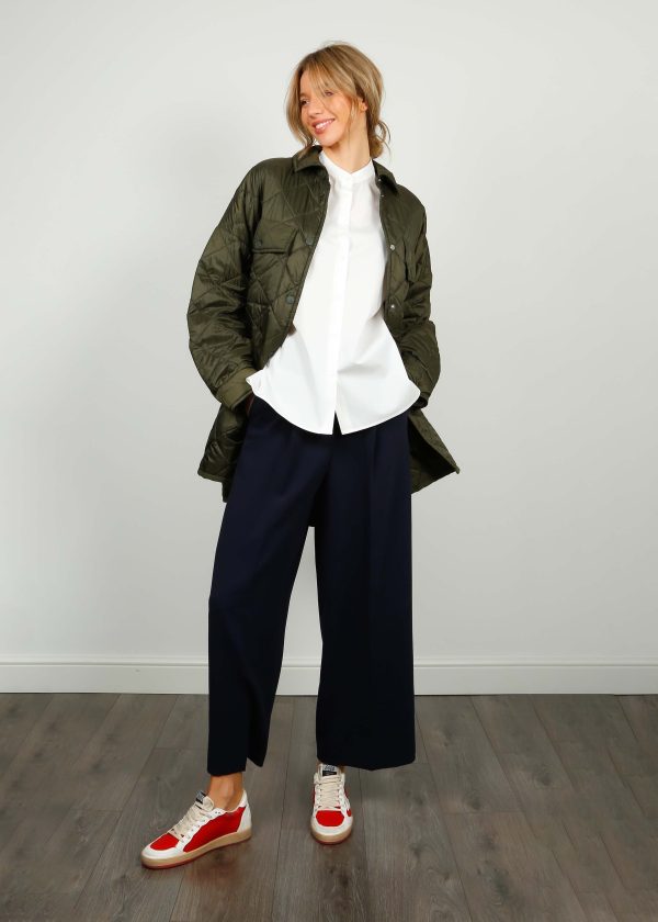 MM Uta Trousers in Navy Cheap