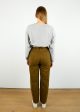 MM Ottobre Trousers in Moss Green Hot on Sale