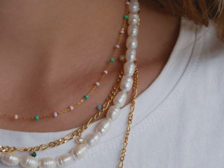 ENAMEL Lola Necklace in Wilderness Online Sale