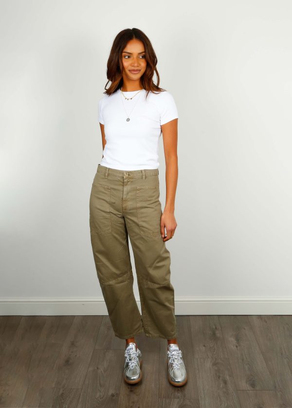 V Brylie Trousers in Gravel Cheap