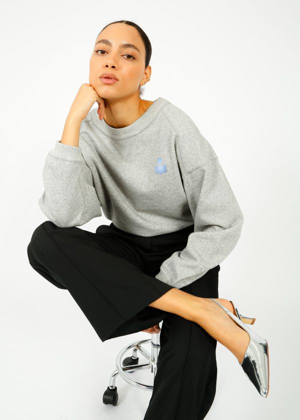 IM Margo Sweatshirt in Grey on Sale