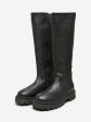 SLF Emma High Leather Boots in Black Online Sale