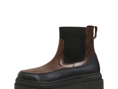 SLF Fasta Chunky Chelsea Boots in Carafe Online Hot Sale