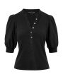 VB Coralee Top in Black on Sale