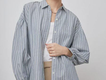 RAILS Janae Shirt in Bank Stripe Hot on Sale