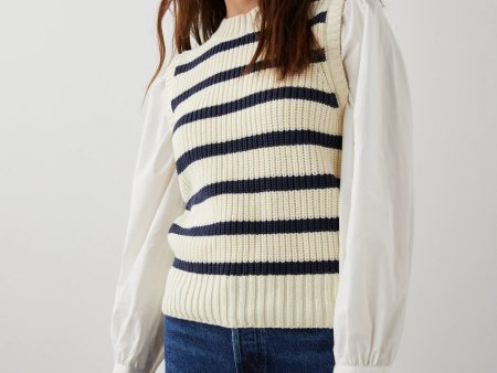 RAILS Bambi SL Striped Knit in Ivory Sale