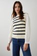 RAILS Bambi SL Striped Knit in Ivory Sale