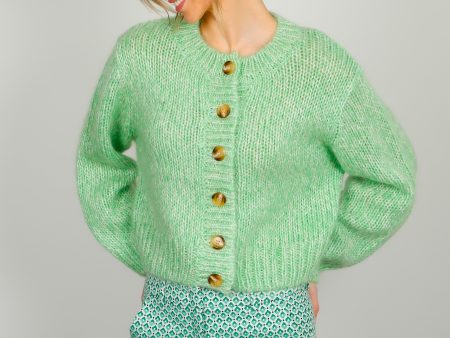 SLF Suanne Cardi in Absinthe Green Online Hot Sale