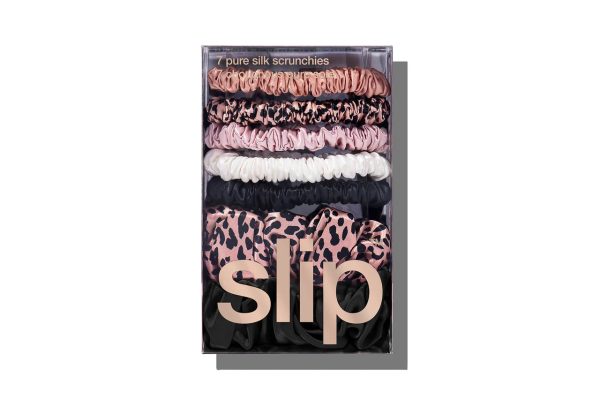 SLIP Set of 7 Assorted Scrunchies in Pixie Online Sale