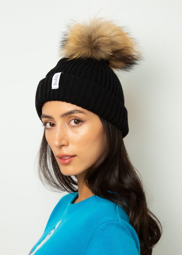 BOBBL Pom Hat in Black Online