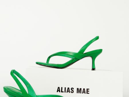 AM Basil Heel in Green Online Hot Sale