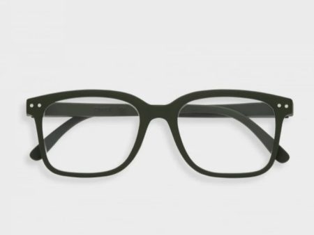 IZIPIZI Reading Glasses #L in Khaki Green Fashion