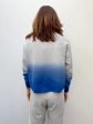 360 Coral Tie Dye Sweat in Mist, Azure Cheap