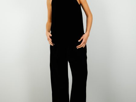 V Frida Trousers in Black Hot on Sale