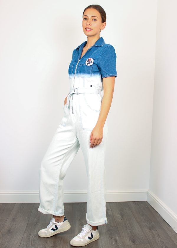 L&H Ondon Overall in Blue Ombre Online Hot Sale