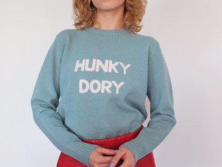 BF Hunky Dory Jumper in Nursery Blue Hot on Sale