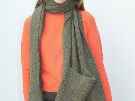 SLF Linna Mia Knit Pocket Scarf in Kalamata For Sale