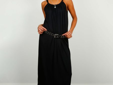 V Cheyenne Dress in Black For Cheap