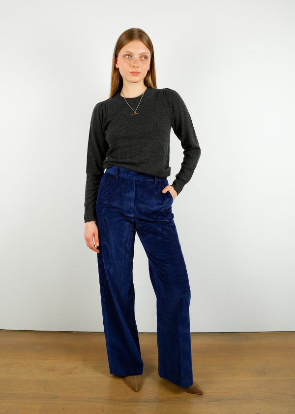 MM Tania Trousers in China Blue Online Sale