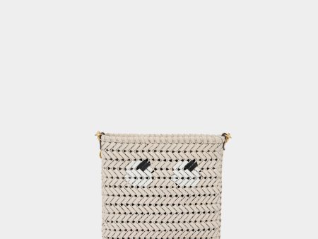 AH The Neeson Cross Body Mini Eyes in Chalk Cheap