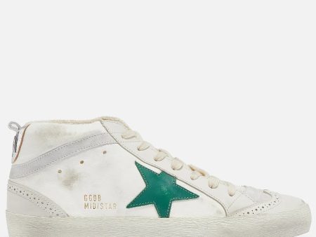 GG Mid Star in Cream with Green Star Online Sale